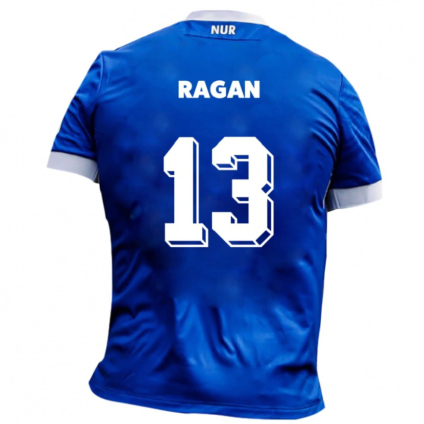 Danxen Damen Hubert Ragan #13 Blau Weiß Auswärtstrikot Trikot 2025/26 T-Shirt Österreich
