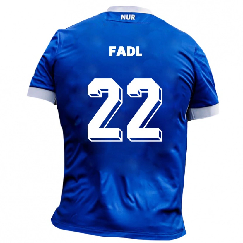 Danxen Damen Jad Fadl #22 Blau Weiß Auswärtstrikot Trikot 2025/26 T-Shirt Österreich