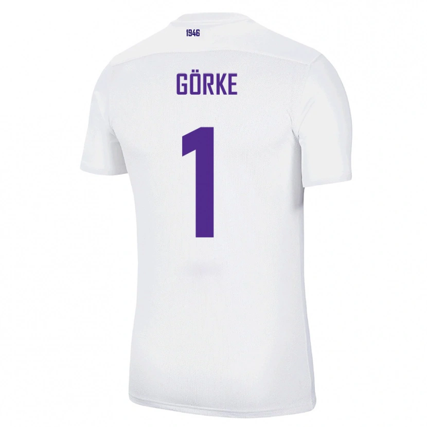 Danxen Damen Arthur Görke #1 Weiß Grün Auswärtstrikot Trikot 2025/26 T-Shirt Österreich