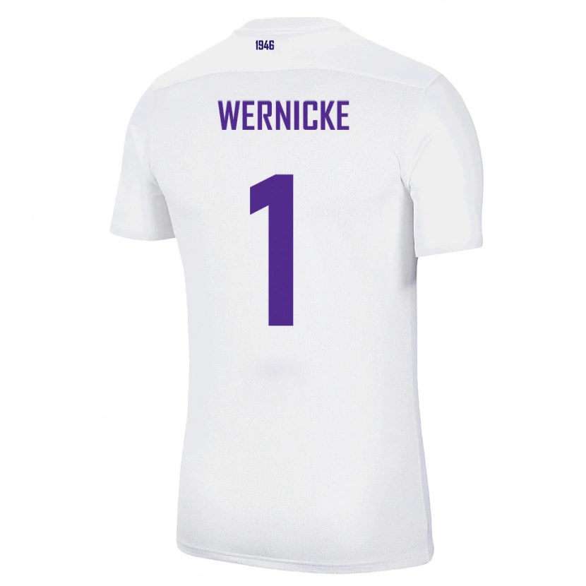Danxen Damen Samuli Wernicke #1 Weiß Grün Auswärtstrikot Trikot 2025/26 T-Shirt Österreich