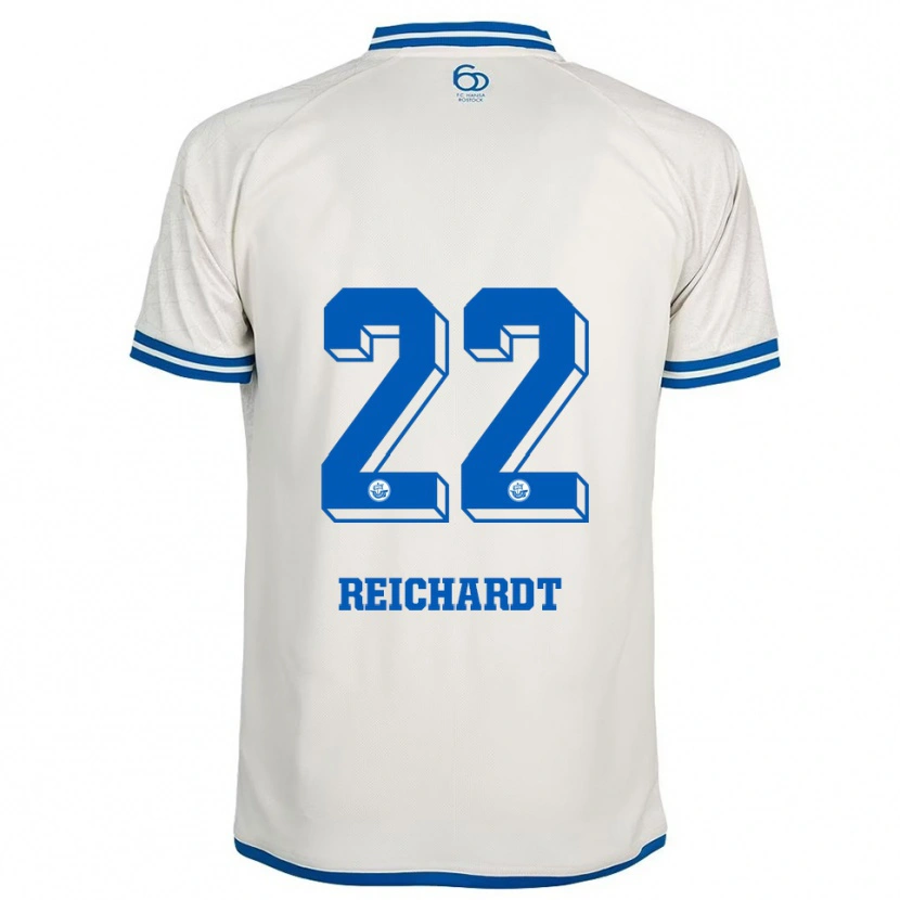 Danxen Damen Leon Reichardt #22 Weiß Blau Auswärtstrikot Trikot 2025/26 T-Shirt Österreich