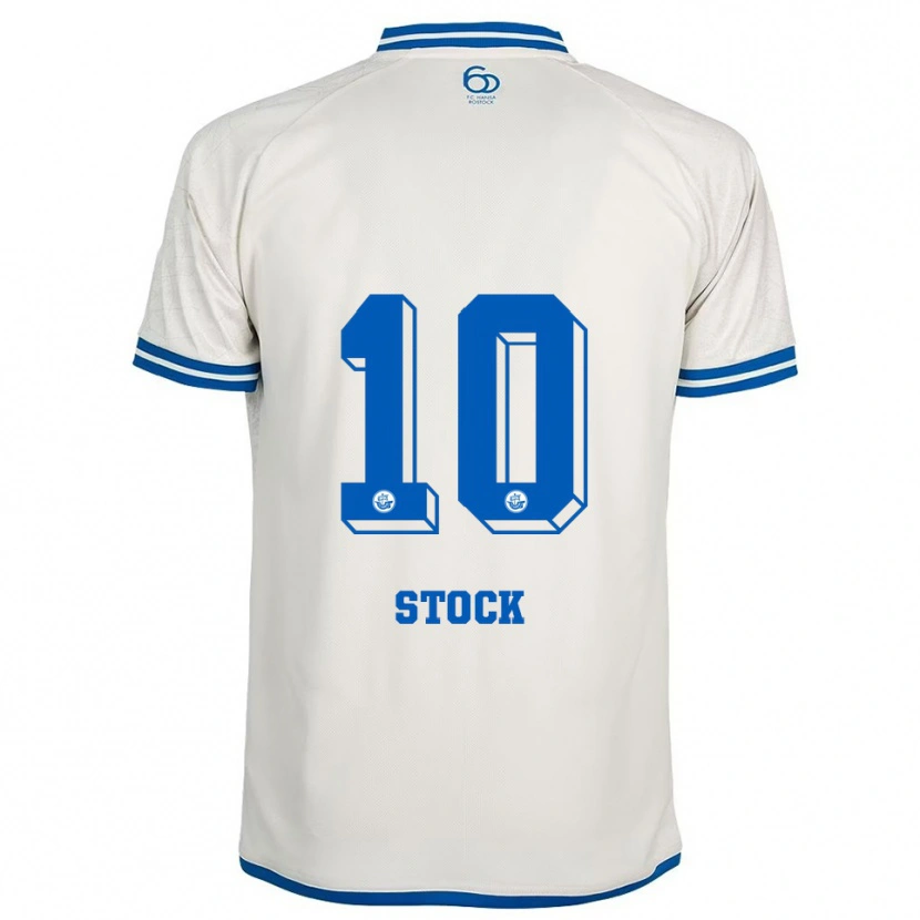Danxen Damen Paul Stock #10 Weiß Blau Auswärtstrikot Trikot 2025/26 T-Shirt Österreich