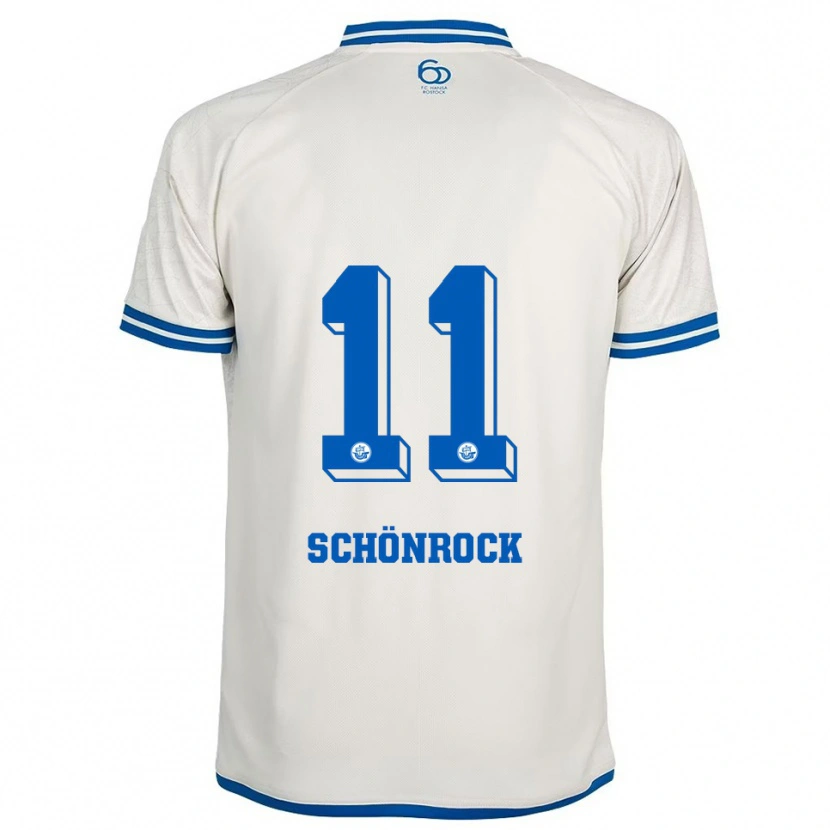 Danxen Damen Thorben Schönrock #11 Weiß Blau Auswärtstrikot Trikot 2025/26 T-Shirt Österreich