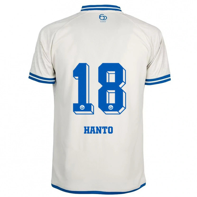Danxen Damen Celine Hanto #18 Weiß Blau Auswärtstrikot Trikot 2025/26 T-Shirt Österreich