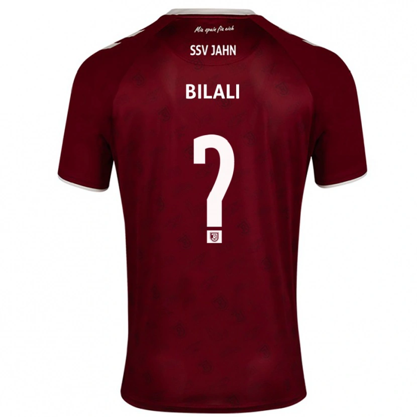 Danxen Damen Besmir Bilali #0 Burgunder Weiß Auswärtstrikot Trikot 2025/26 T-Shirt Österreich