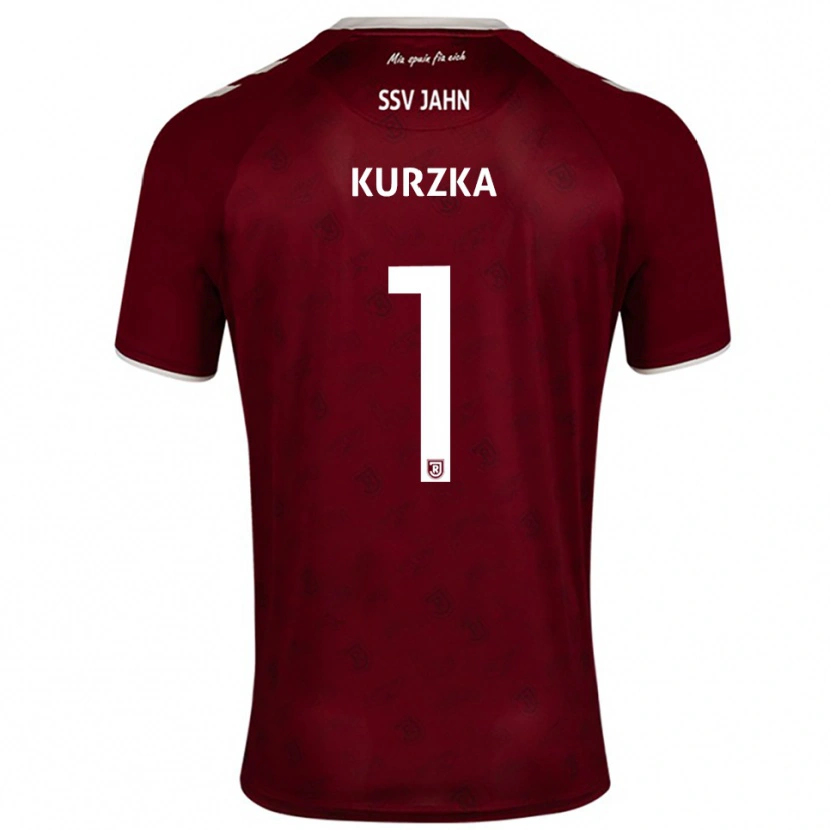 Danxen Damen Timo Kurzka #1 Burgunder Weiß Auswärtstrikot Trikot 2025/26 T-Shirt Österreich