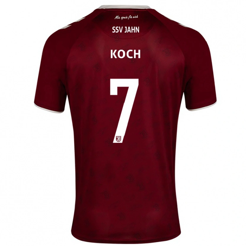Danxen Damen Christian Koch #7 Burgunder Weiß Auswärtstrikot Trikot 2025/26 T-Shirt Österreich