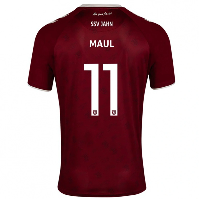 Danxen Damen Marco Maul #11 Burgunder Weiß Auswärtstrikot Trikot 2025/26 T-Shirt Österreich