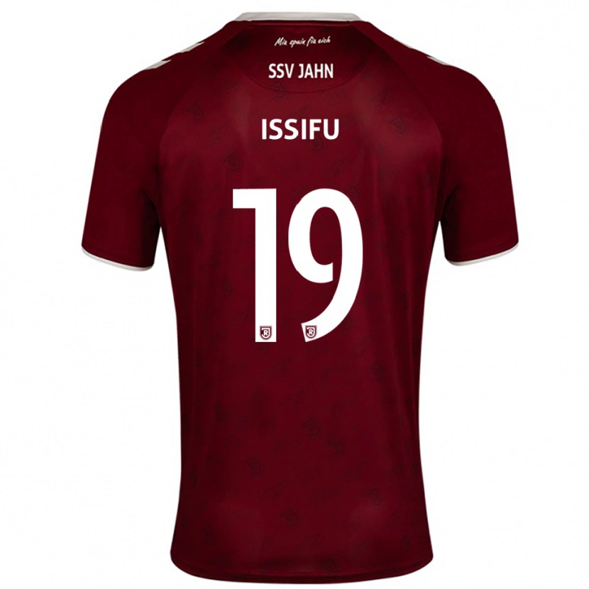Danxen Damen Hakim Issifu #19 Burgunder Weiß Auswärtstrikot Trikot 2025/26 T-Shirt Österreich