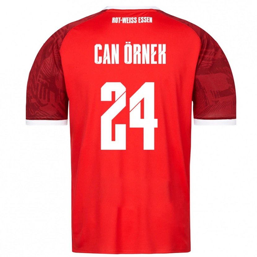 Danxen Damen Eray Can Örnek #24 Rot Burgunder Weiß Auswärtstrikot Trikot 2025/26 T-Shirt Österreich