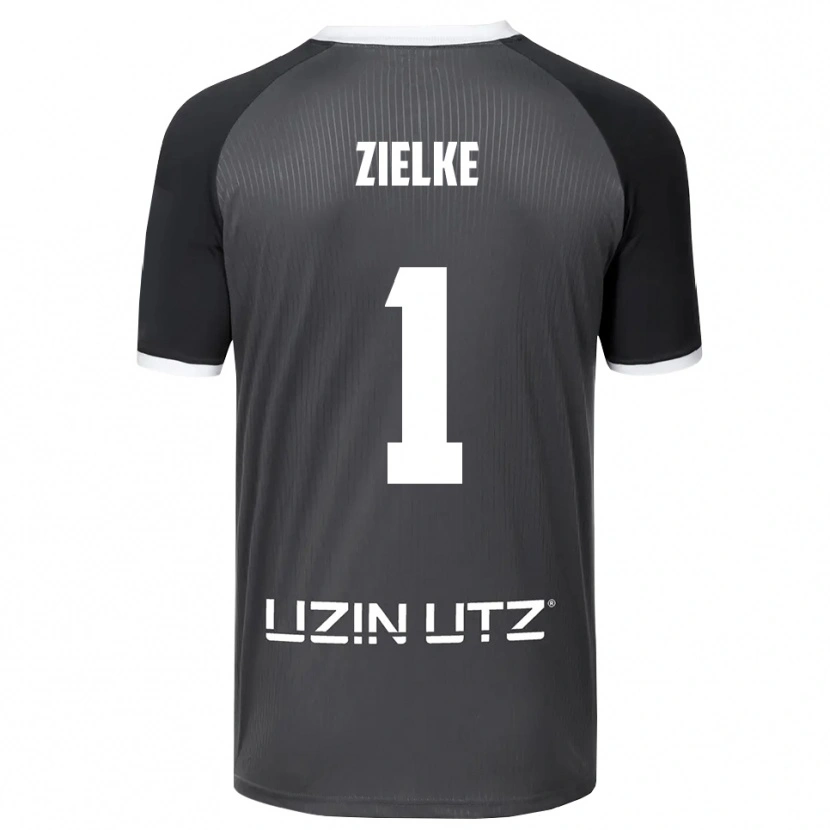 Danxen Damen Paul Zielke #1 Grau Weiß Auswärtstrikot Trikot 2025/26 T-Shirt Österreich