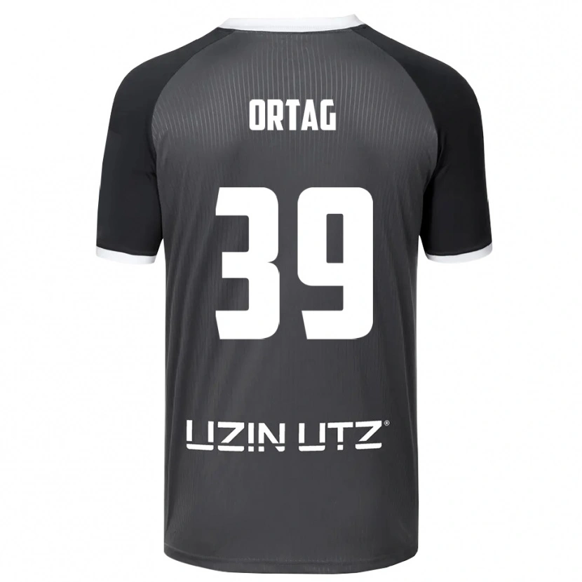 Danxen Damen Christian Ortag #39 Grau Weiß Auswärtstrikot Trikot 2025/26 T-Shirt Österreich