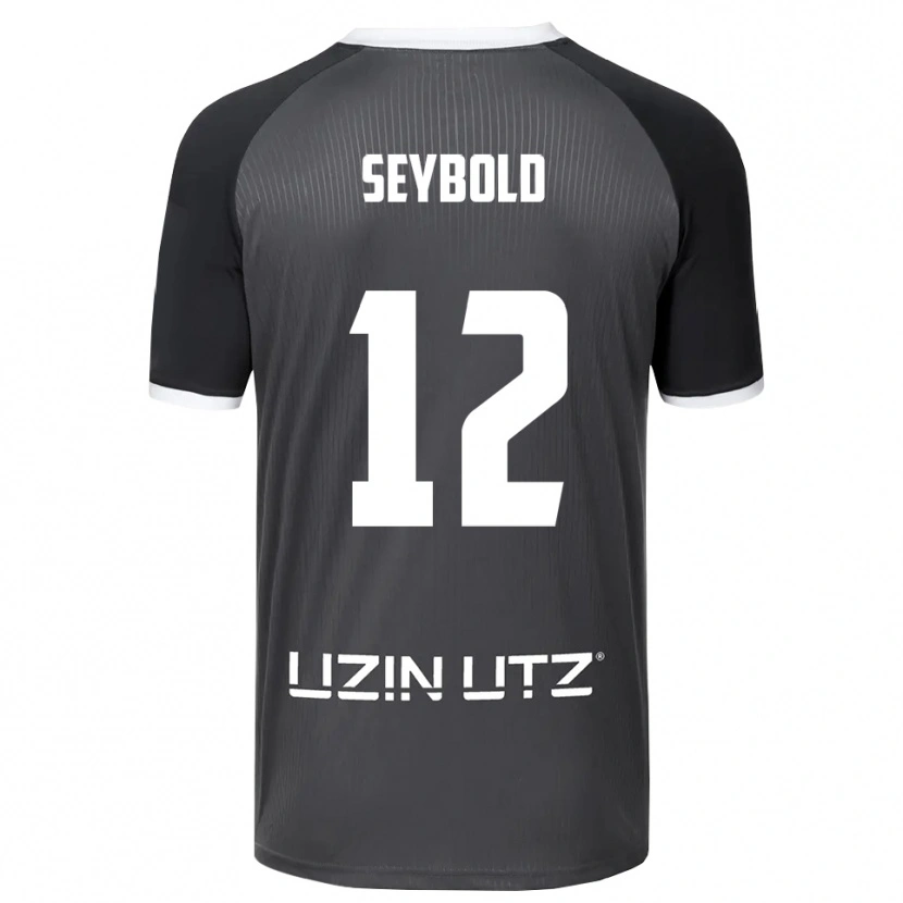 Danxen Damen Marvin Seybold #12 Grau Weiß Auswärtstrikot Trikot 2025/26 T-Shirt Österreich
