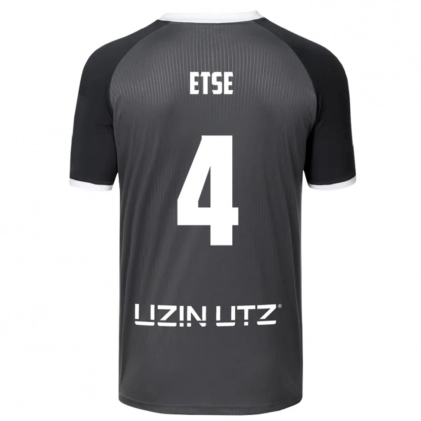 Danxen Damen Julian Etse #4 Grau Weiß Auswärtstrikot Trikot 2025/26 T-Shirt Österreich