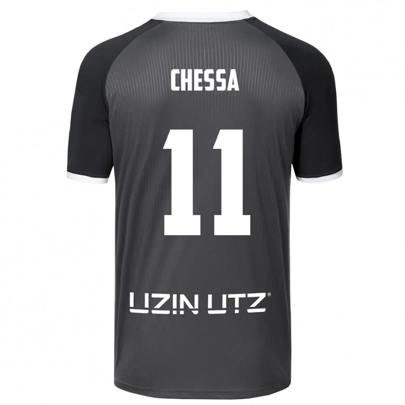 Danxen Damen Dennis Chessa #11 Grau Weiß Auswärtstrikot Trikot 2025/26 T-Shirt Österreich