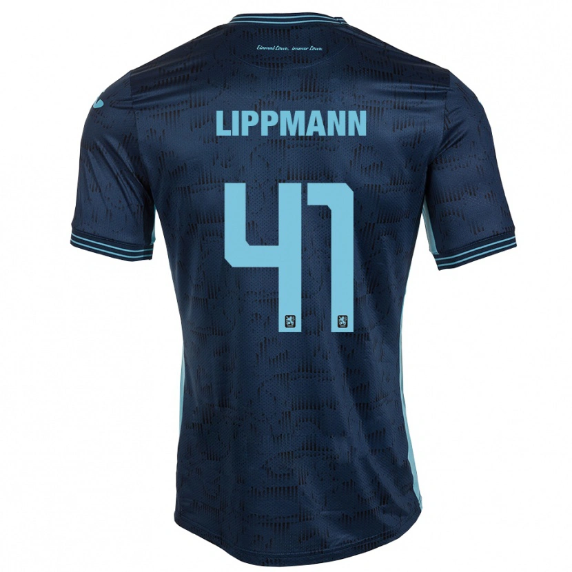 Danxen Damen Clemens Lippmann #41 Königsblau Auswärtstrikot Trikot 2025/26 T-Shirt Österreich