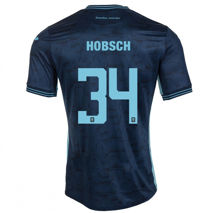 Danxen Damen Patrick Hobsch #34 Königsblau Auswärtstrikot Trikot 2025/26 T-Shirt Österreich