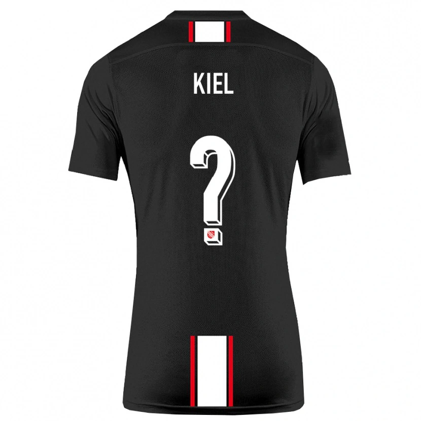 Danxen Damen Niels Kiel #0 Schwarz Weiß Auswärtstrikot Trikot 2025/26 T-Shirt Österreich