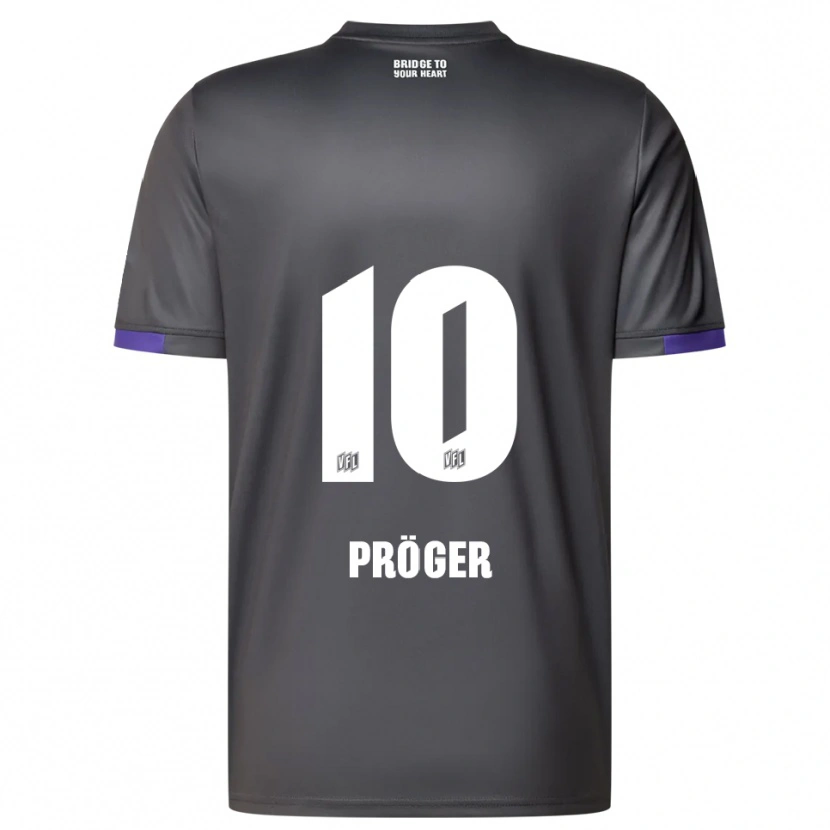 Danxen Damen Kai Pröger #10 Grau Lila Auswärtstrikot Trikot 2025/26 T-Shirt Österreich
