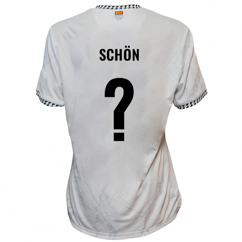 Danxen Damen Ines Schön #0 Weiß Schwarz Auswärtstrikot Trikot 2025/26 T-Shirt Österreich