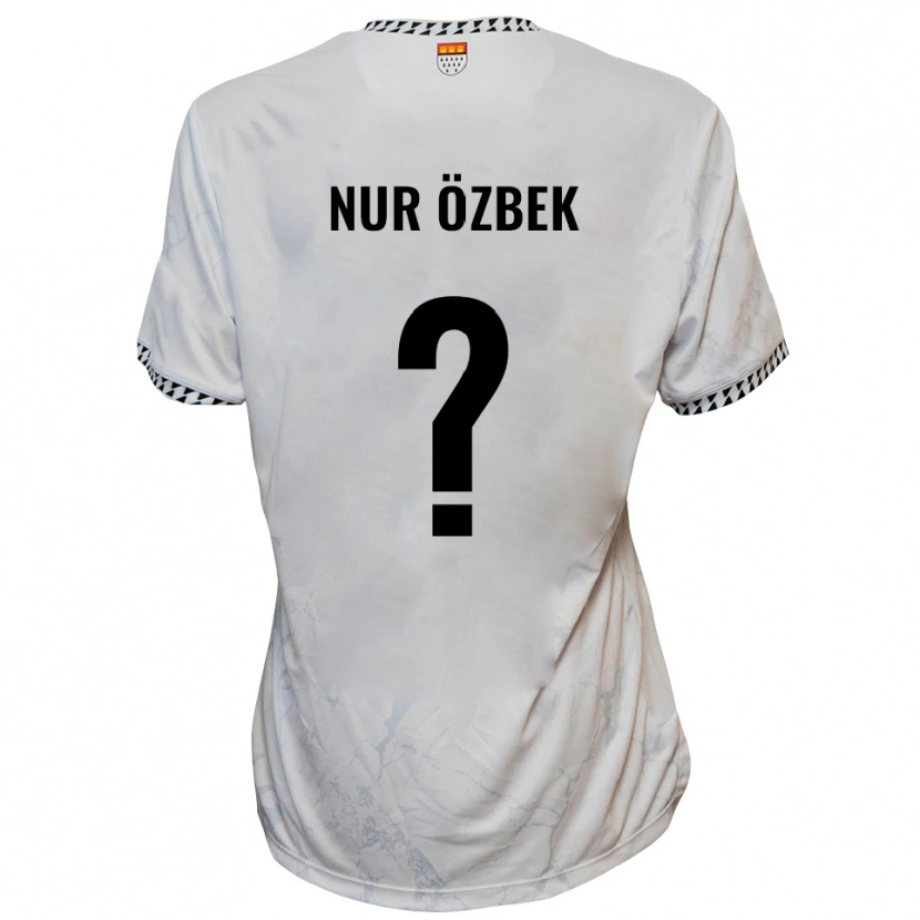 Danxen Damen Irem Nur Özbek #0 Weiß Schwarz Auswärtstrikot Trikot 2025/26 T-Shirt Österreich