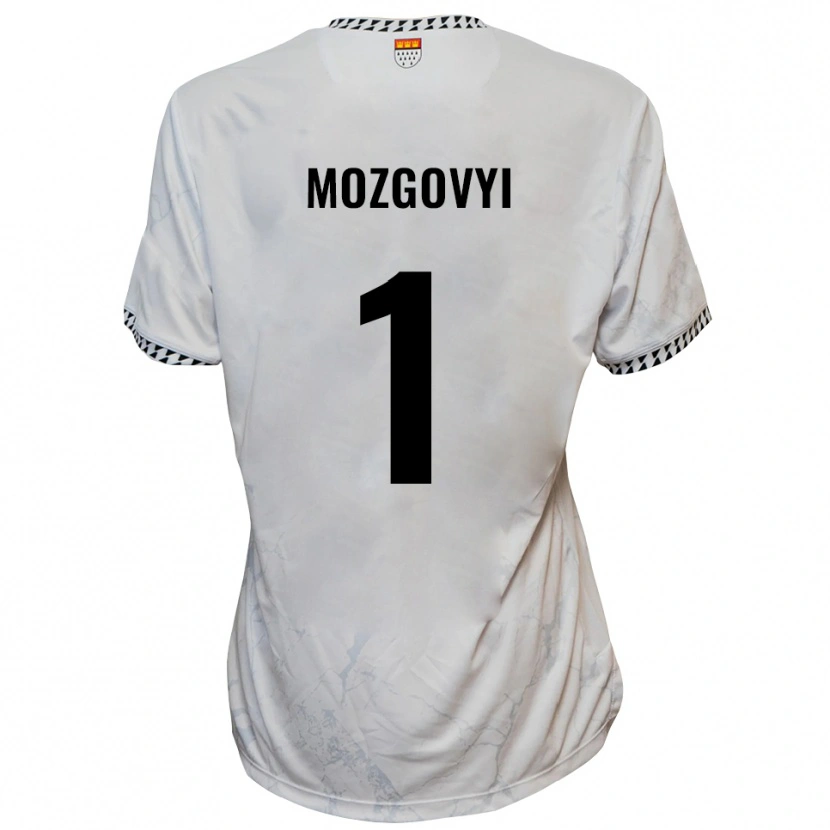 Danxen Damen Arseniy Mozgovyi #1 Weiß Schwarz Auswärtstrikot Trikot 2025/26 T-Shirt Österreich