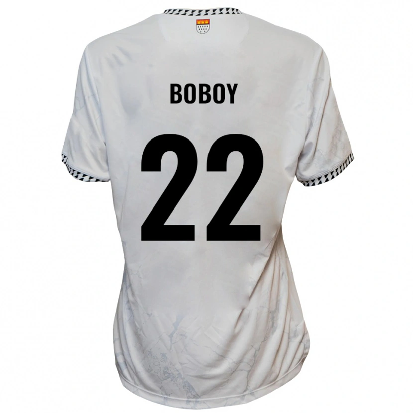 Danxen Damen Verthomy Boboy #22 Weiß Schwarz Auswärtstrikot Trikot 2025/26 T-Shirt Österreich