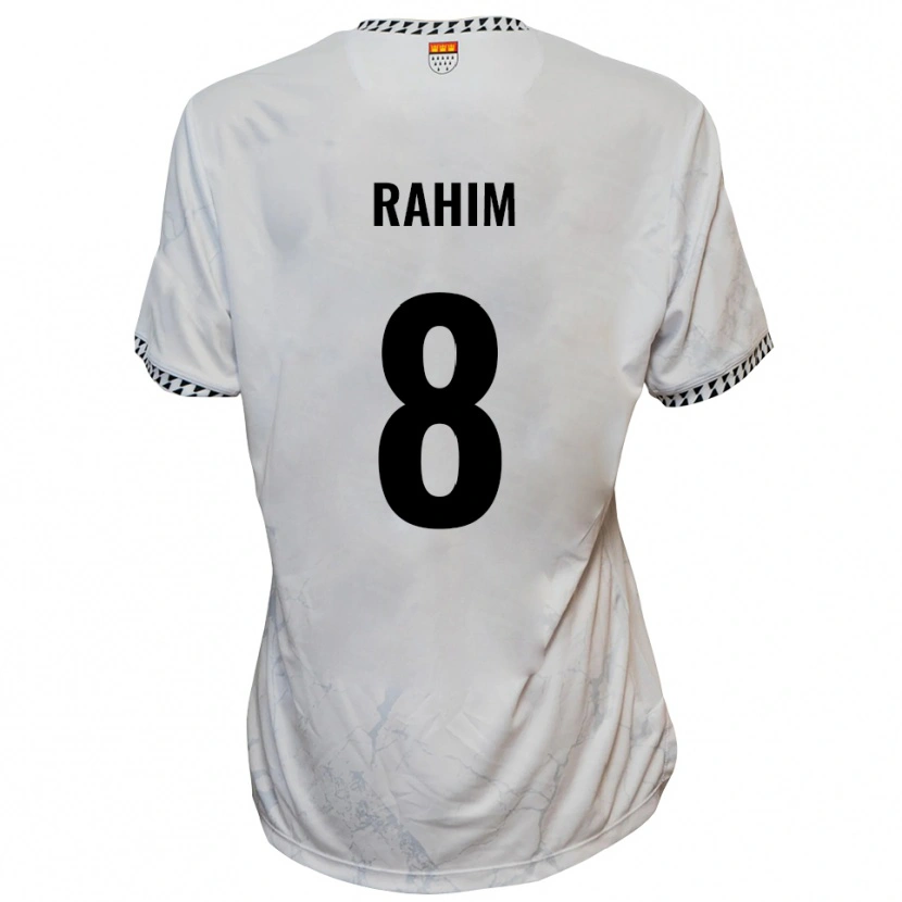 Danxen Damen Pawel Rahim #8 Weiß Schwarz Auswärtstrikot Trikot 2025/26 T-Shirt Österreich