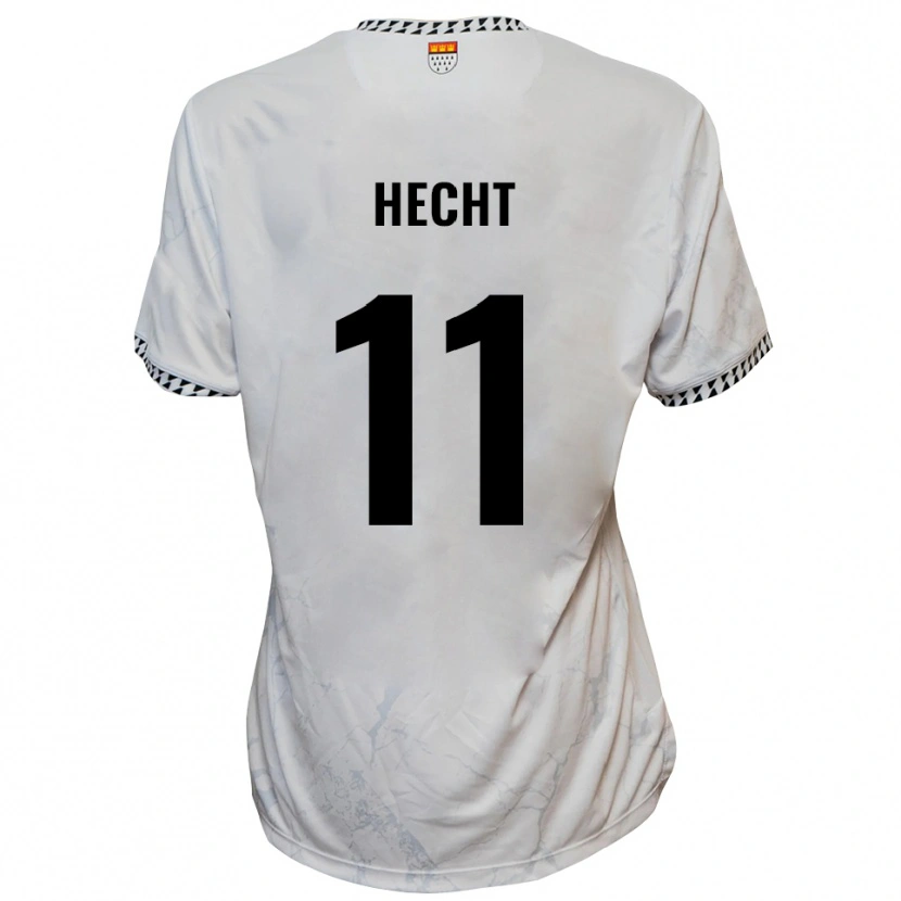 Danxen Damen Leon Hecht #11 Weiß Schwarz Auswärtstrikot Trikot 2025/26 T-Shirt Österreich
