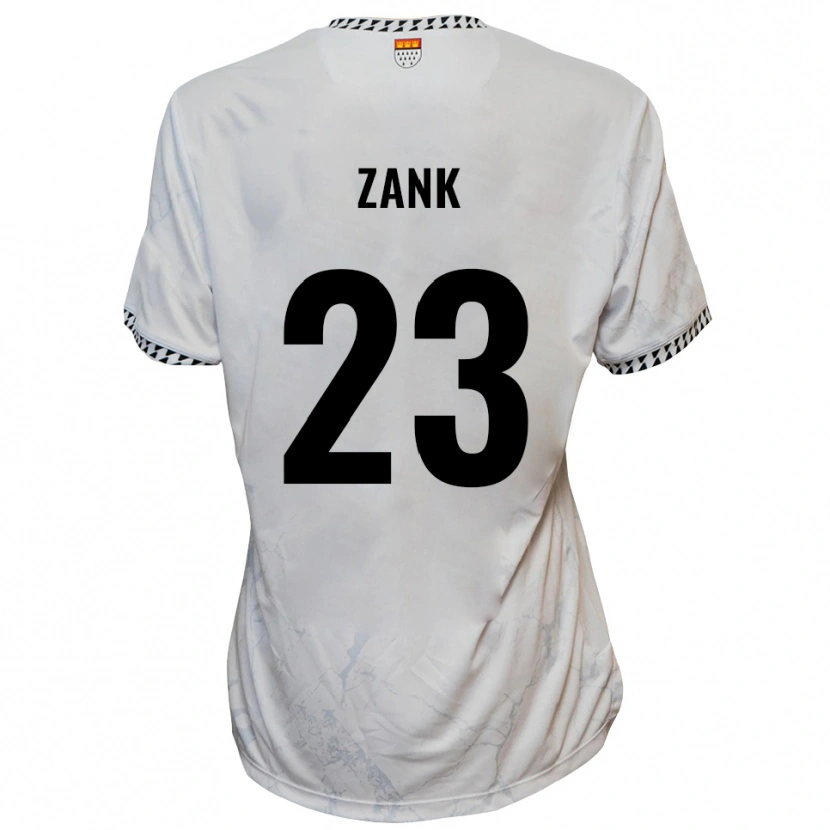 Danxen Damen Benjamin Zank #23 Weiß Schwarz Auswärtstrikot Trikot 2025/26 T-Shirt Österreich