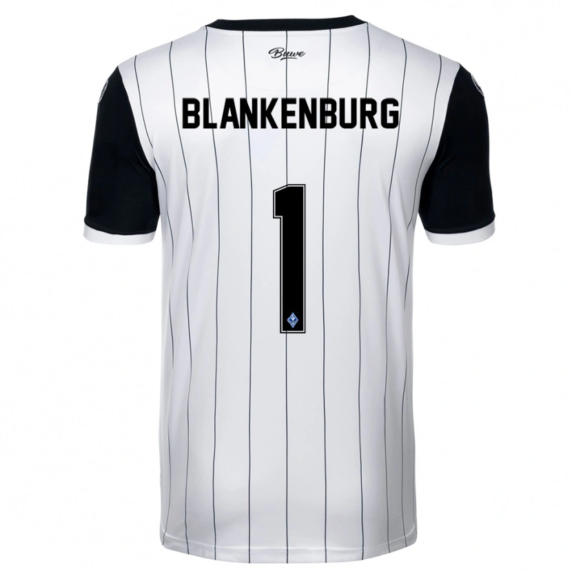 Danxen Damen Luca Blankenburg #1 Weiß Schwarz Auswärtstrikot Trikot 2025/26 T-Shirt Österreich