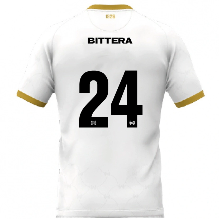 Danxen Damen Buda Bittera #24 Weiß Gold Auswärtstrikot Trikot 2025/26 T-Shirt Österreich