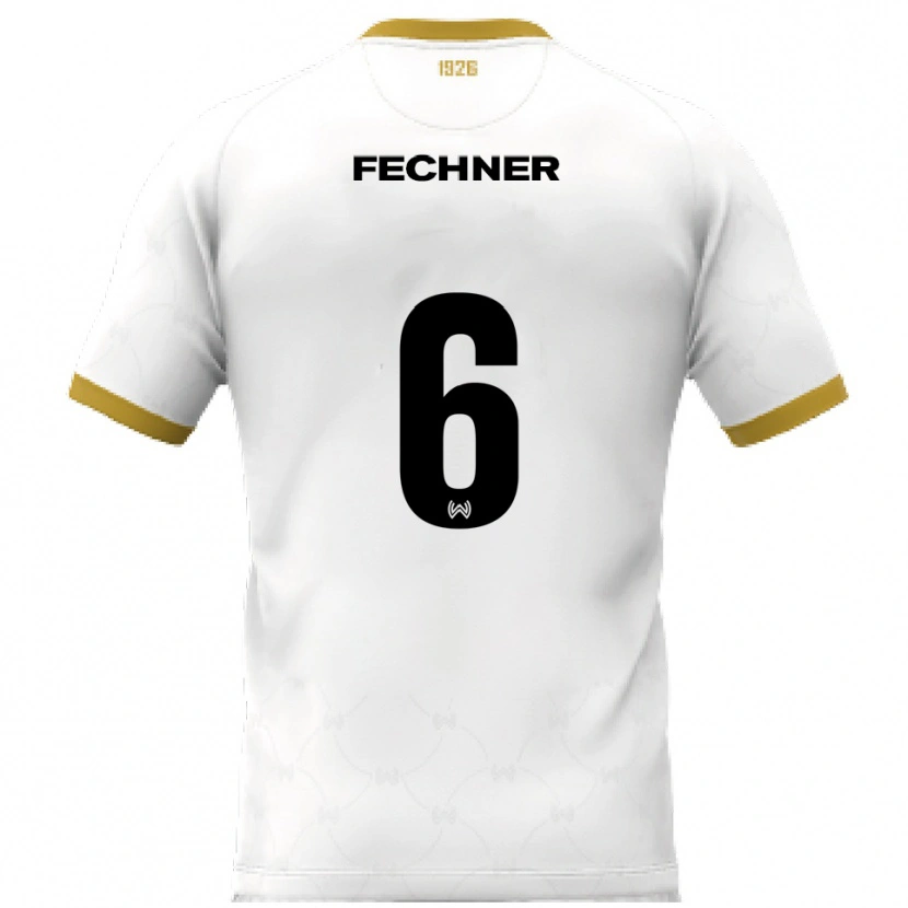 Danxen Damen Gino Fechner #6 Weiß Gold Auswärtstrikot Trikot 2025/26 T-Shirt Österreich