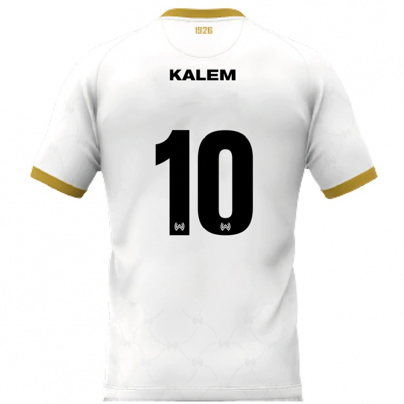 Danxen Damen Robin Kalem #10 Weiß Gold Auswärtstrikot Trikot 2025/26 T-Shirt Österreich