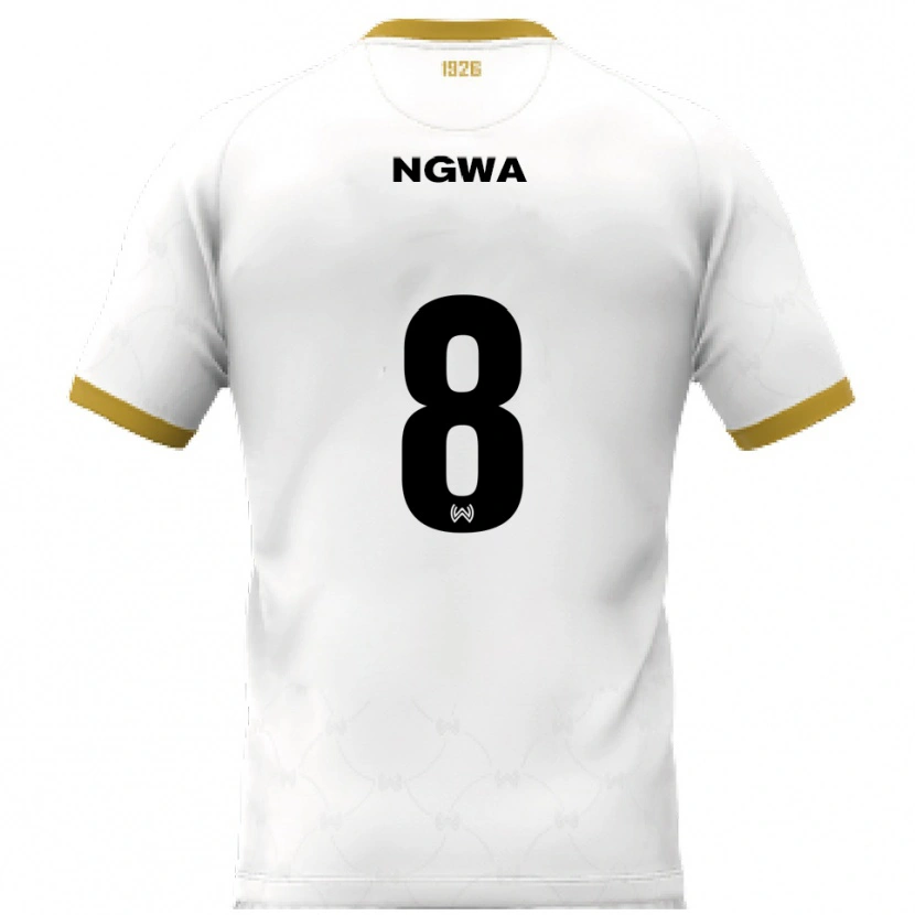 Danxen Damen Jermaine Ngwa #8 Weiß Gold Auswärtstrikot Trikot 2025/26 T-Shirt Österreich