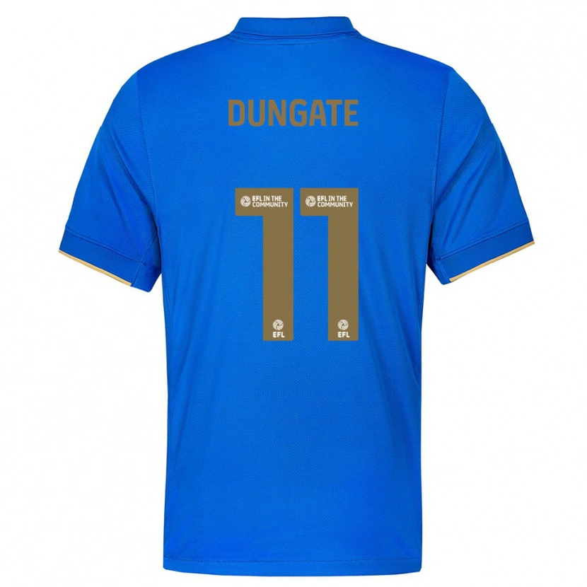 Danxen Kinder Katie Dungate #11 Blau Gold Heimtrikot Trikot 2025/26 T-Shirt Österreich