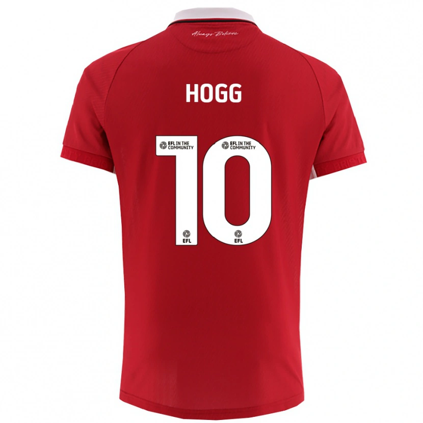 Danxen Kinder Harry Hogg #10 Rot Weiß Heimtrikot Trikot 2025/26 T-Shirt Österreich
