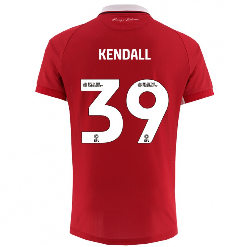 Danxen Kinder Maya Kendall #39 Rot Weiß Heimtrikot Trikot 2025/26 T-Shirt Österreich
