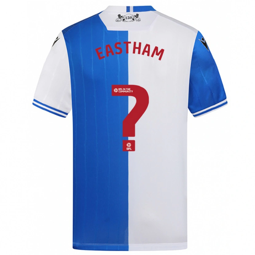 Danxen Kinder Jordan Eastham #0 Blau Weiß Heimtrikot Trikot 2025/26 T-Shirt Österreich