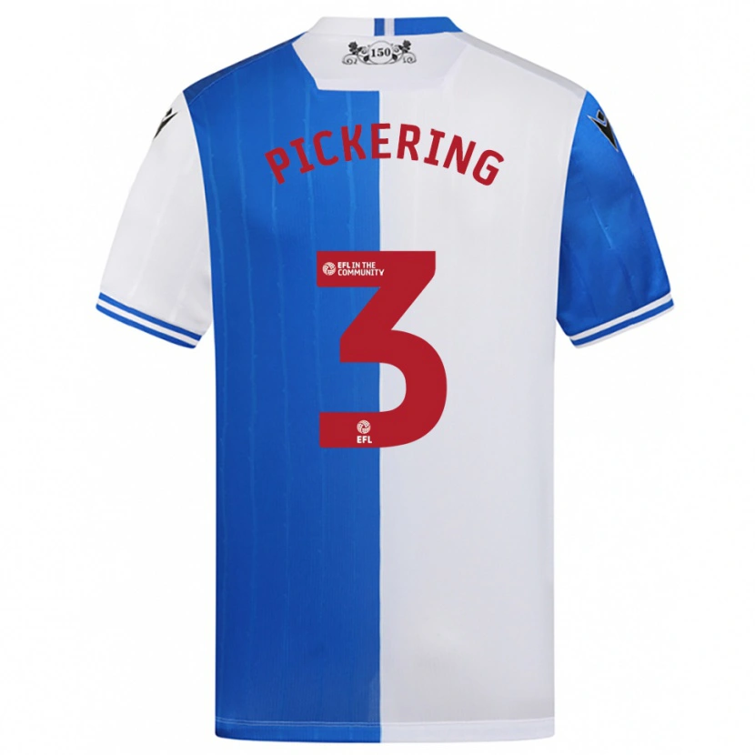 Danxen Kinder Harry Pickering #3 Blau Weiß Heimtrikot Trikot 2025/26 T-Shirt Österreich