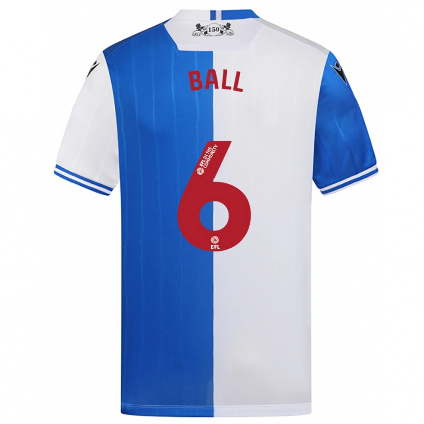 Danxen Kinder Levi Ball #6 Blau Weiß Heimtrikot Trikot 2025/26 T-Shirt Österreich