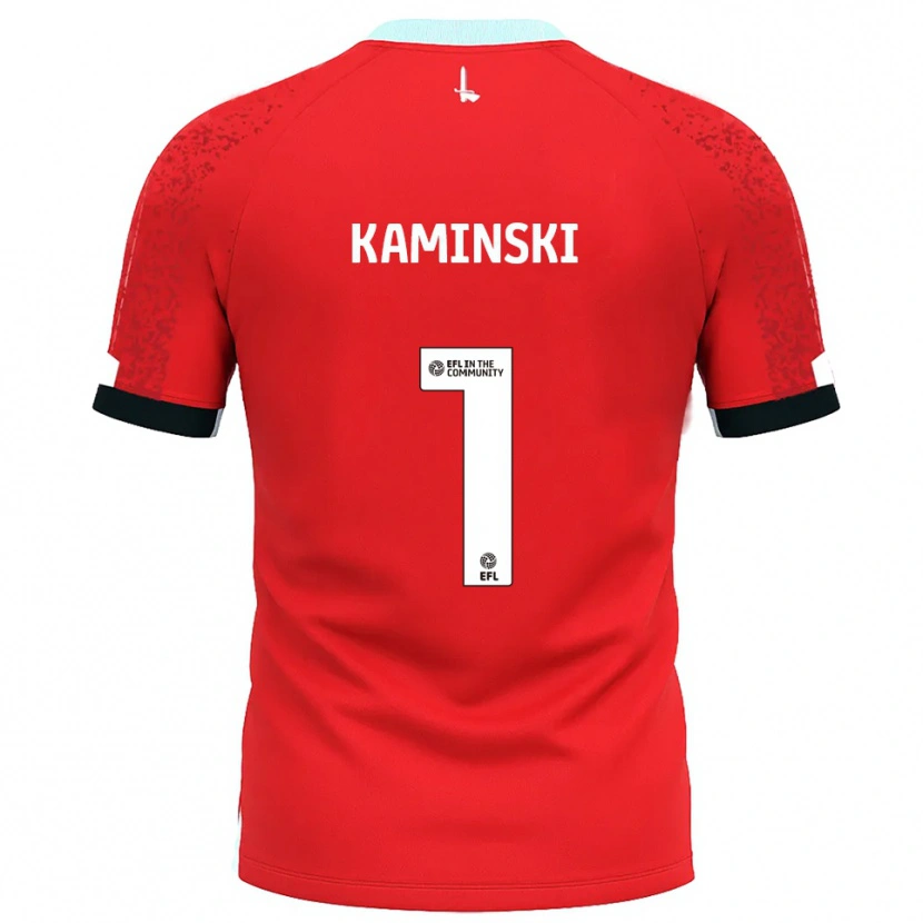 Danxen Kinder Thomas Kaminski #1 Rot Weiß Heimtrikot Trikot 2025/26 T-Shirt Österreich