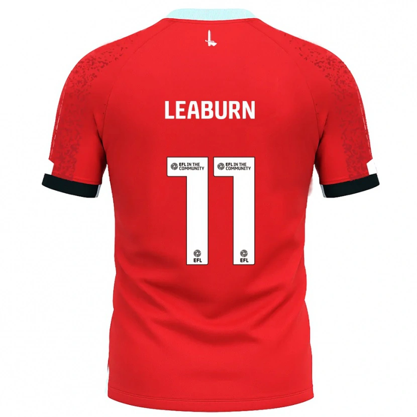 Danxen Kinder Miles Leaburn #11 Rot Weiß Heimtrikot Trikot 2025/26 T-Shirt Österreich