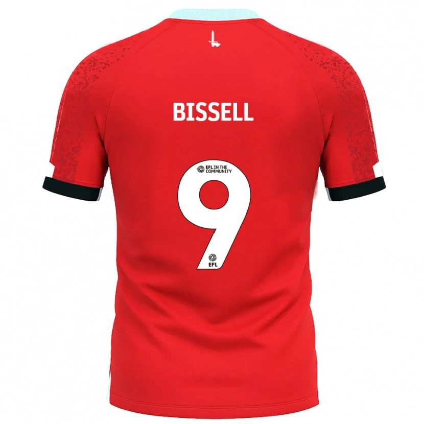 Danxen Kinder Emma Bissell #9 Rot Weiß Heimtrikot Trikot 2025/26 T-Shirt Österreich