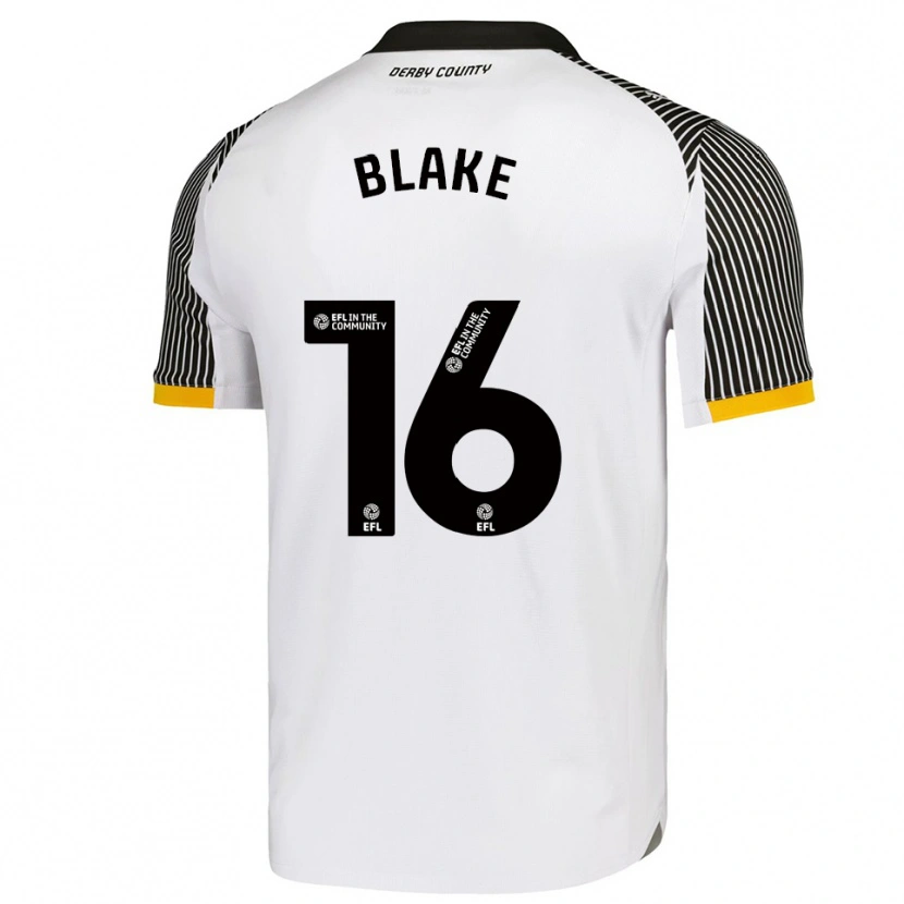 Danxen Kinder Zayne Blake #16 Weiß Schwarz Heimtrikot Trikot 2025/26 T-Shirt Österreich