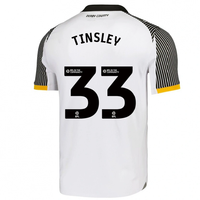 Danxen Kinder Megan Tinsley #33 Weiß Schwarz Heimtrikot Trikot 2025/26 T-Shirt Österreich