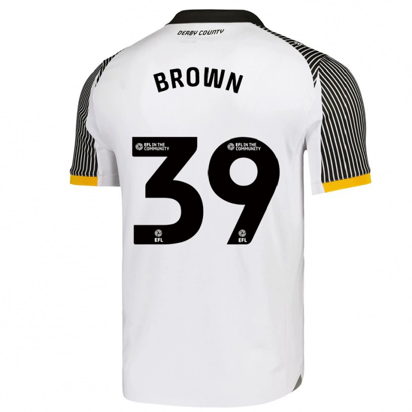 Danxen Kinder Dajaune Brown #39 Weiß Schwarz Heimtrikot Trikot 2025/26 T-Shirt Österreich