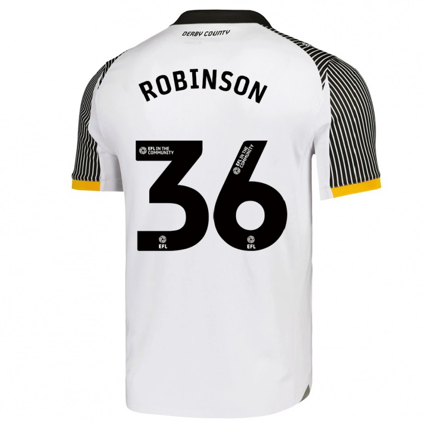 Danxen Kinder Keilen Robinson #36 Weiß Schwarz Heimtrikot Trikot 2025/26 T-Shirt Österreich