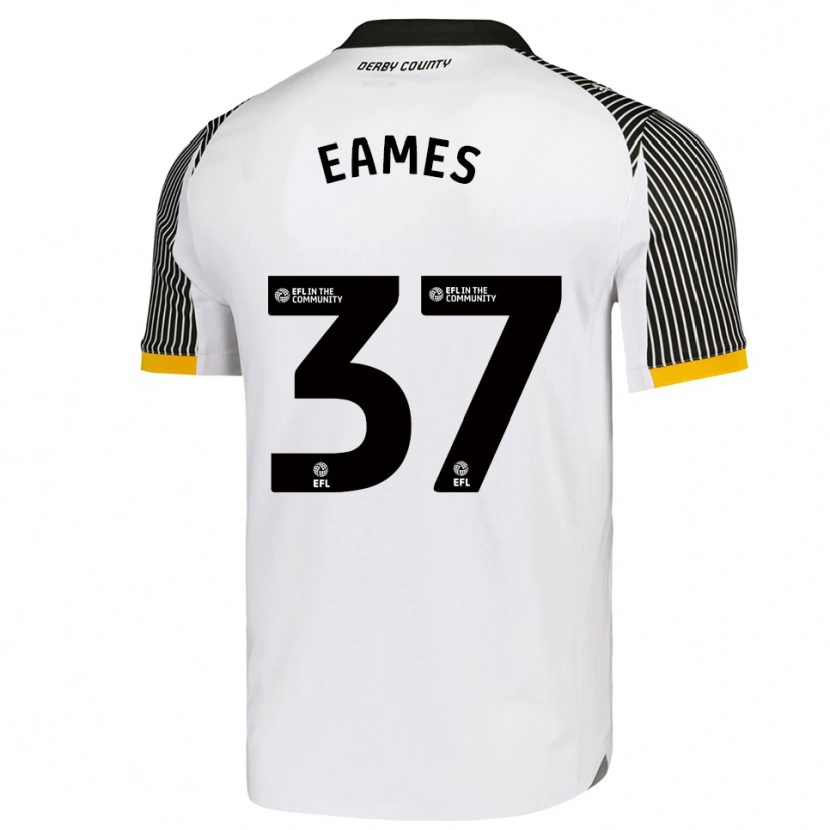 Danxen Kinder Owen Eames #37 Weiß Schwarz Heimtrikot Trikot 2025/26 T-Shirt Österreich