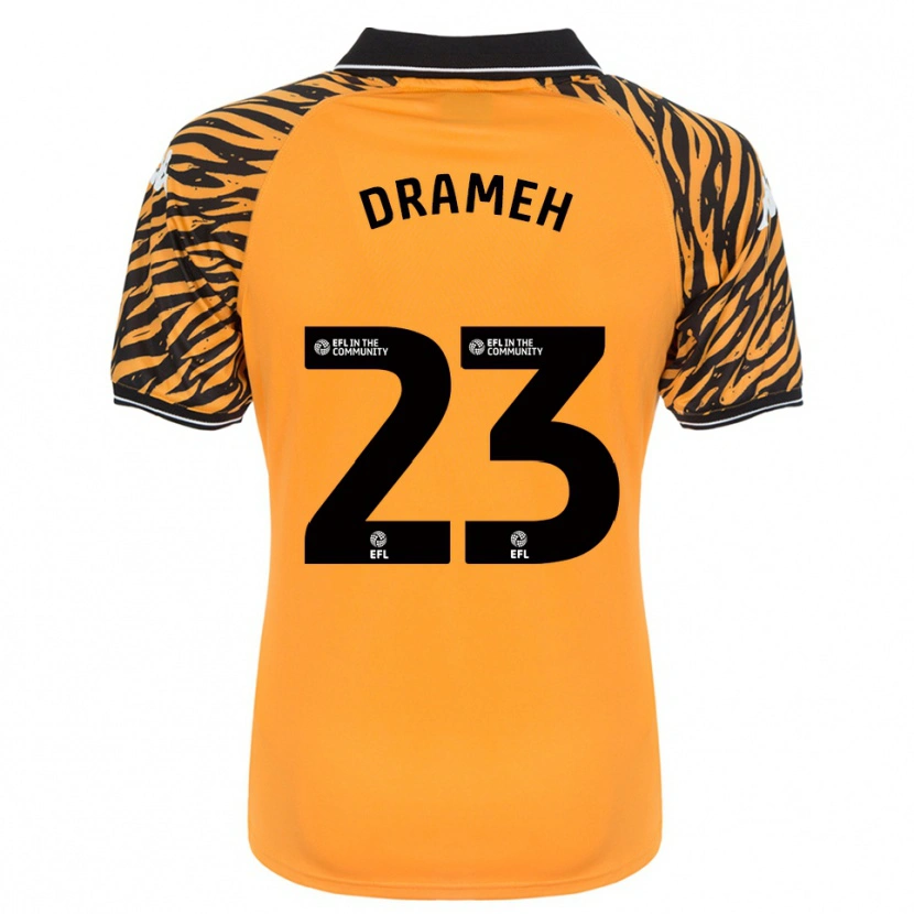 Danxen Kinder Cody Drameh #23 Orange Schwarz Heimtrikot Trikot 2025/26 T-Shirt Österreich